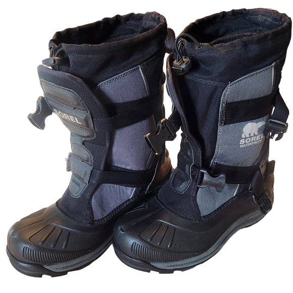 Sorel Other - Sorel Alpha Trac Buckle Xtreme Waterproof Insulated Winter Snow Boots Mens 7